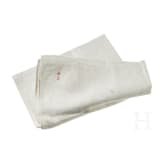 Kaiserin Elisabeth von &Ouml;sterreich - Damastleinen-Serviette mit Floraldekor, um 1870/80