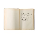 Kaiserin Elisabeth von &Ouml;sterreich - "W&auml;sche Verzeichnis" zur Geburt ihres Sohnes Erzherzog Rudolf, 1858