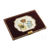Kaiserin Elisabeth von &Ouml;sterreich - prunkvolle Geschenk-Schreibmappe des "Istituto Centrale di Santa Dorotea in Venezia", vermutlich 1861/62