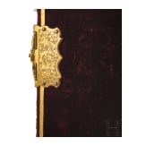 Kaiserin Elisabeth von &Ouml;sterreich - prunkvolle Geschenk-Schreibmappe des "Istituto Centrale di Santa Dorotea in Venezia", vermutlich 1861/62