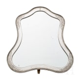 Erzherzogin Marie Valerie von &Ouml;sterreich &ndash; silberner Garderobenspiegel, K.u.K. Hof- und Kammerlieferant J. C. Klinkosch, Wien, um 1880