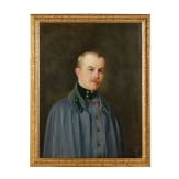 R. Wachtel - Oberleutnant der k.u.k. Infanterie, um 1900