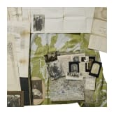 Major Viktor Freiherr von Tinti (1881 - 1931) - gro&szlig;e Mappe mit Dokumenten, Fotos, Ausweisen etc.