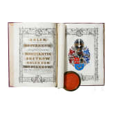 Konstantin Sretkow, Edler von Kostankow (1848 - 1916) - Adelsurkunde, 1904, sowie Patent zum Generalmajor, 1908
