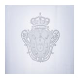 König Manuel II. von Portugal - vier schmale Wassergläser