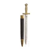 Faschinenmesser M 1832 f&uuml;r Mannschaften der Fu&szlig;artillerie, datiert 1835