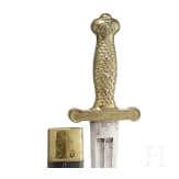 Faschinenmesser M 1832 f&uuml;r Mannschaften der Fu&szlig;artillerie, datiert 1835