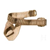 Jagdliches Luxus-Koppel f&uuml;r Hirschf&auml;nger, deutsch, um 1750