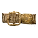 Jagdliches Luxus-Koppel f&uuml;r Hirschf&auml;nger, deutsch, um 1750