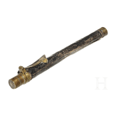 Fl&ouml;tenk&ouml;cher mit milit&auml;rischer Stempelung, um 1850