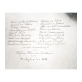 Silberne Geschenkplatte des G&ouml;ttingen-Corps Saxonia