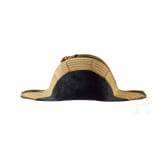 Kaiser Wilhelm II. - pers&ouml;nlicher Zweispitz und Epaulette als Gro&szlig;admiral, im Koffer