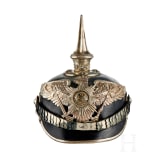 Preu&szlig;en - Helm f&uuml;r Offiziere des 1. Garde-Regiments zu Fu&szlig; mit Besitzermonogramm
