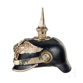 Preu&szlig;en - Helm f&uuml;r Offiziere des 1. Garde-Regiments zu Fu&szlig; mit Besitzermonogramm