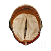Preu&szlig;en - Helm f&uuml;r Offiziere des 1. Garde-Regiments zu Fu&szlig; mit Besitzermonogramm
