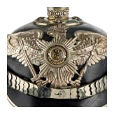 Preu&szlig;en - Helm f&uuml;r Offiziere des 1. Garde-Regiments zu Fu&szlig; mit Besitzermonogramm