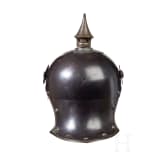 Preu&szlig;en - feldgrauer Helm M 15 f&uuml;r Mannschaften der J&auml;ger zu Pferde