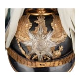 Herzog Ernst II. von Saxon-Altenburg - Helm als General des 6. Th&uuml;ringischen IR 95