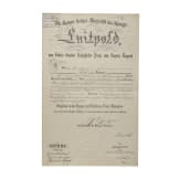 Karl Theodor von Sauer, Fl&uuml;geladjutant von K&ouml;nig Ludwig II. - Patent zum Generallieutenant, datiert 1888
