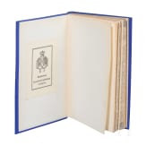 Prinz Ludwig Ferdinand von Bayern (1859 - 1949) - zwei B&uuml;cher mit Schmuckeinb&auml;nden
