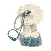 Portepee zum Kammerherrenschl&uuml;ssel aus der Regierungszeit von K&ouml;nig Ludwig II. (1864 - 1886) oder Ludwig III. (1913 - 1918)