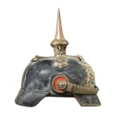 Ernst von Barth zu Harmating (1849 - 1934) oder Carl Graf Verri della Bosia (1865 - 1911) - Helm M 1886 als Offizier im Infanterie-Leib-Regiment