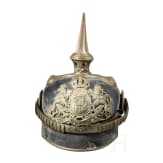 Ernst von Barth zu Harmating (1849 - 1934) oder Carl Graf Verri della Bosia (1865 - 1911) - Helm M 1886 als Offizier im Infanterie-Leib-Regiment