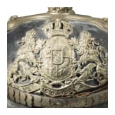 Ernst von Barth zu Harmating (1849 - 1934) oder Carl Graf Verri della Bosia (1865 - 1911) - Helm M 1886 als Offizier im Infanterie-Leib-Regiment
