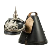 Otto Karl Schirndinger von Schirnding (1892 - 1979) - Helm M 1886 f&uuml;r Offiziere der Pioniere, um 1914