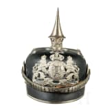 Otto Karl Schirndinger von Schirnding (1892 - 1979) - Helm M 1886 f&uuml;r Offiziere der Pioniere, um 1914