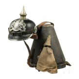 Otto Karl Schirndinger von Schirnding (1892 - 1979) - Helm M 1896 f&uuml;r Unteroffiziere der Pioniere, um 1912