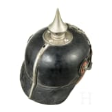 Otto Karl Schirndinger von Schirnding (1892 - 1979) - Helm M 1896 f&uuml;r Unteroffiziere der Pioniere, um 1912