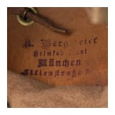 Otto Karl Schirndinger von Schirnding (1892 - 1979) - Helm M 1896 f&uuml;r Unteroffiziere der Pioniere, um 1912