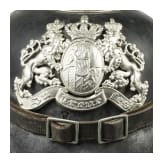 Otto Karl Schirndinger von Schirnding (1892 - 1979) - Helm M 1896 f&uuml;r Unteroffiziere der Pioniere, um 1912