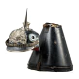 Otto Karl Schirndinger von Schirnding (1892 - 1979) - Helm M 1896 f&uuml;r Pioniere, um 1912 -1914