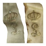 Zwei Fahnen, Bayern, 1856 bzw. 1907