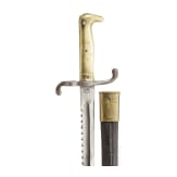 Seitengewehr M 1871 mit S&auml;ger&uuml;cken