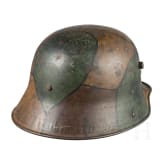 Stahlhelm M 16 mit Tarnfarbenanstrich