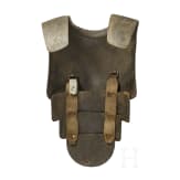 Grabenpanzer, Stahlhelm M 16 mit Stirnschild und Ausr&uuml;stungsteile