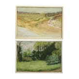 Georg Rudolph - Sammlung 31 Originalaquarelle und -zeichnungen aus dem 1. Weltkrieg sowie Ausweis