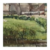 Georg Rudolph - Sammlung 31 Originalaquarelle und -zeichnungen aus dem 1. Weltkrieg sowie Ausweis