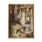 Georg Rudolph - Sammlung 31 Originalaquarelle und -zeichnungen aus dem 1. Weltkrieg sowie Ausweis