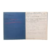Leutnant Hermann G&ouml;ring - Flugbuch IV als Flugzeugf&uuml;hrer vom 6.9.1916 bis zum 9.6.1917