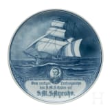 Patriotischer Erinnerungsteller "Dem mutigen Landungscorps von S.M.S. Emden auf S.M.S. Ayesha"