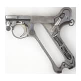 An Artillery Luger by Mauser, 1936, with shoulder stock and holster, Lithuanian contract