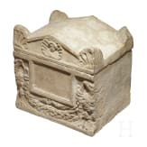 A Flavian marble cinerary urn, last quarter of the 1st century