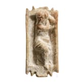 Schlafender Eros, Terrakotta, römisch, 2. - 3. Jhdt.