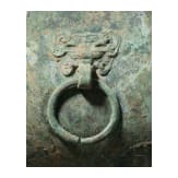 Bronze-Ritualgefäß vom Typ Fanghu, China, Han-Dynastie, 206 v. Chr. - 200 n. Chr.