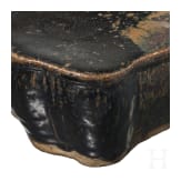 Seltenes rostrot-schwarz glasiertes Kissen, China, wohl nördliche Song-/Jin-Dynastie (960 - 1234)