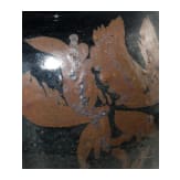 A rare Chinese russet-painted and black-glazed vase, probably Song/Jin Dynasty (960 - 1234), 12th/13th century